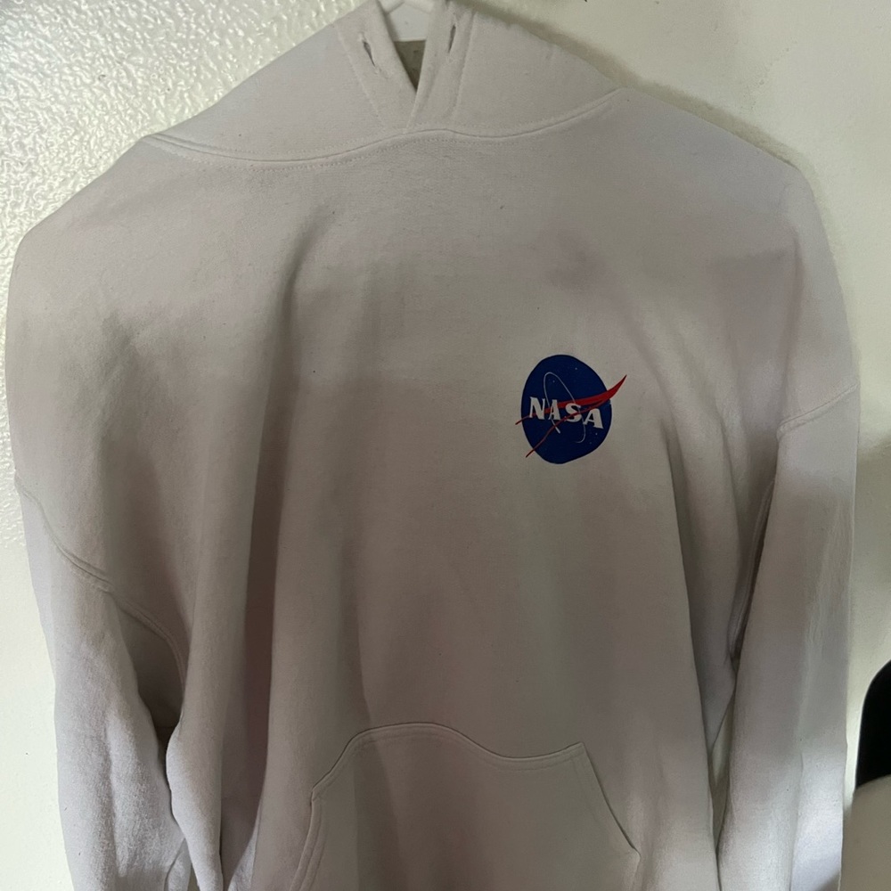 NASA white sweatshirt